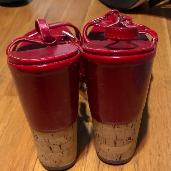 High Prada T Strap Platforms - Picture 3 of 4